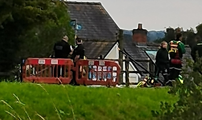 firearm incident on Nantwich canal