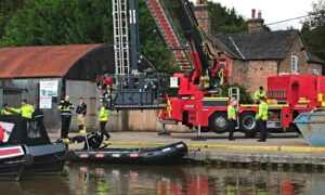 Canal boats back up as “firearm” incident in Nantwich continues