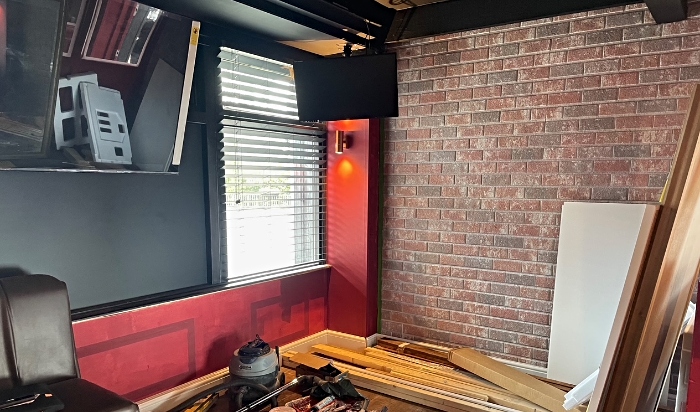 the darts booth in GOAT