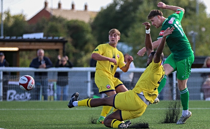 First-half - first Dabbers goal - Alex Panter (1)