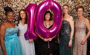 Ball in Nantwich proves glittering success for Wistaston charity
