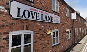Love Lane Restaurant in Nantwich to close with “immediate affect”