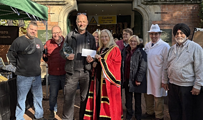 Nantwich Market staff honoured at national awards