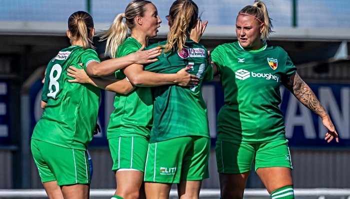 Nantwich Town FC Women celebrate scoring a goal (2) (1)