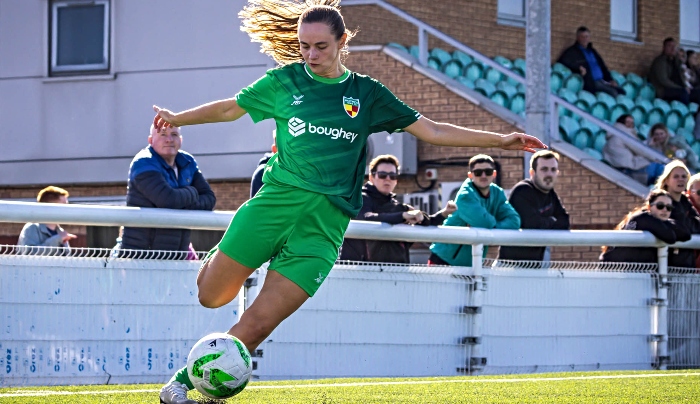 Nantwich Town Women in FA Cup against Halesowen Ladies