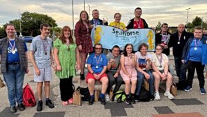 Seahorse swimmers shine at gala with medal-winning performances