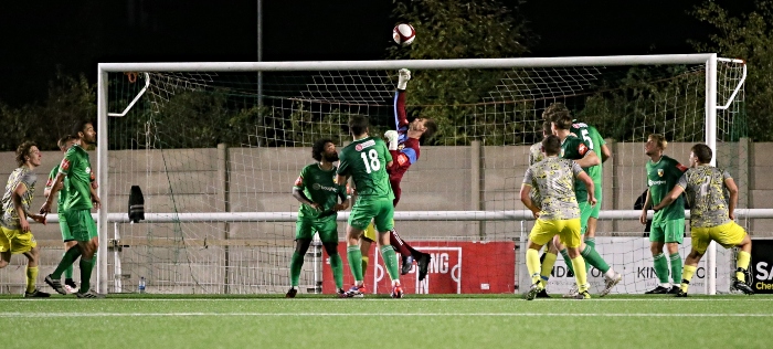 Second-half - a brilliant save from Ben Garratt (1)