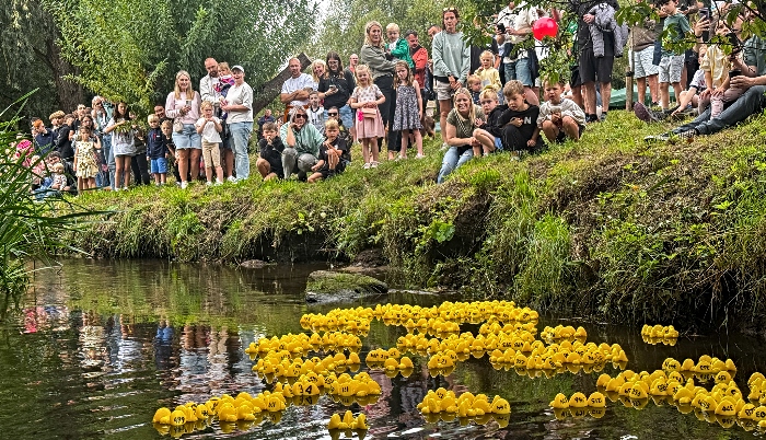Start of Duck Race on Wistaston Brook (2) (1)
