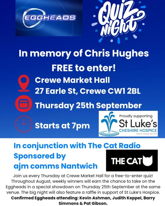 The Cat quiz for Chris Hughes