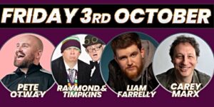 Five top comedians head for Nantwich for latest live show