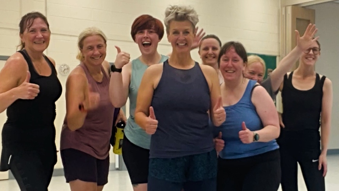 good fitness classes with Clare Eaton
