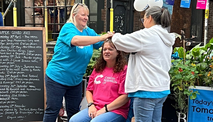 preparing for brave the shave challenge