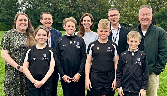 Acton - the MP Brandreth visits