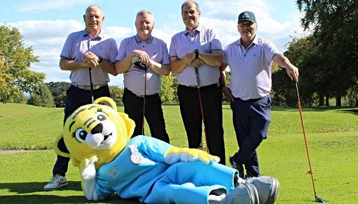 CGD Tiger on course - hope House golf fundraiser