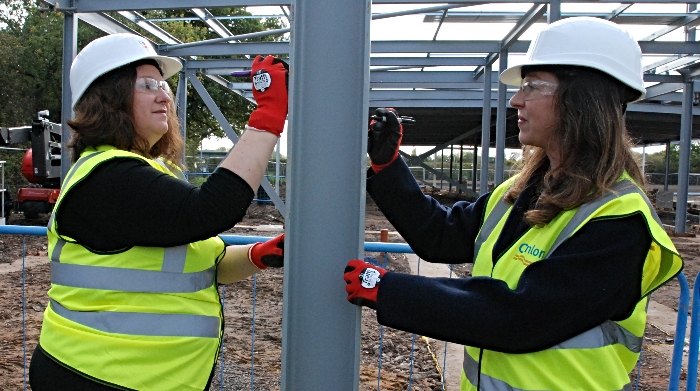 Cllr Anna Burton (left) and Cllr Laura Crane