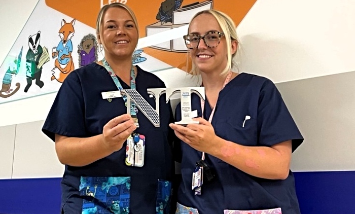 Nursing Times - ED Nurses Ashleigh and Kirstie