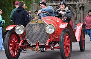 Veteran cars shine at Cheshire Cheese Rally in Wybunbury