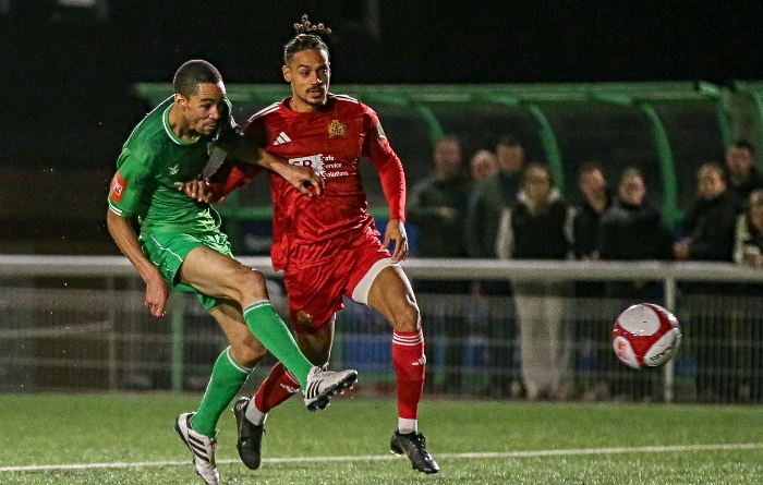 Second-half - third Dabbers goal - Byron Harrison - runs through and finishes emphatically (1)
