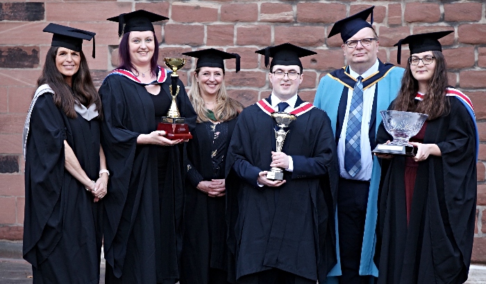 25.11.12 NEWS Class of 2025 University Centre Reaseheath graduation - Dean's Award Winners (1)