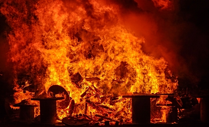 Bonfire Queens Park - Crewe Lions event