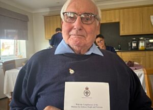 Colin Skelly, resident at Barony Lodge Residential Care Home