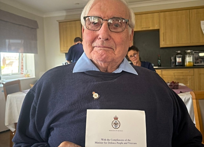 Colin Skelly, resident at Barony Lodge Residential Care Home