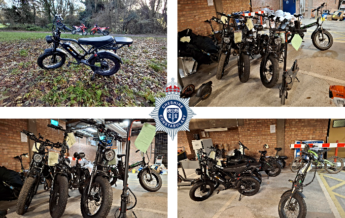 Crewe Lawmaker - illegal vehicles seized