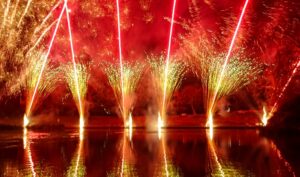 Thousands enjoy Lions Bonfire and Fireworks in Queens Park