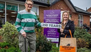 Service veterans salute Mornflake for kind-hearted support