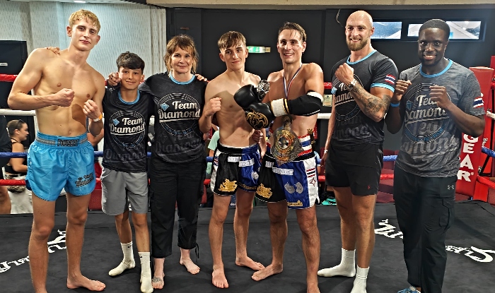 Muay Thai fighters Team Diamond