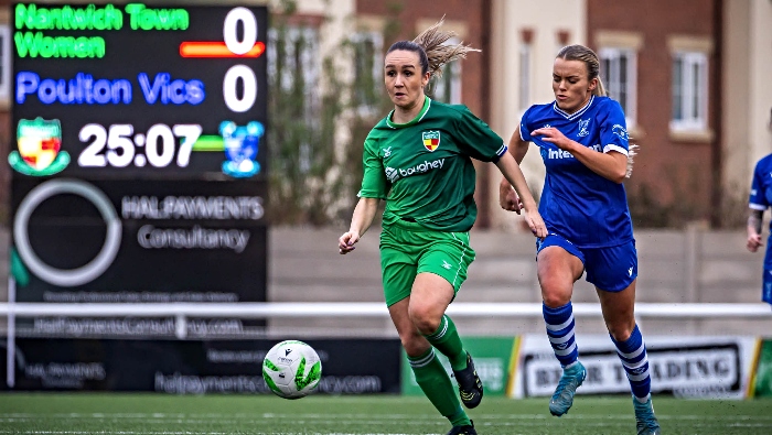 Nantwich Town FC Women 1-2 Poulton Vics FC Ladies (Sun 16-11-25) Cup (4) (1)