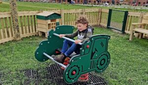 New village hall play area provides boost to Alpraham and Calveley