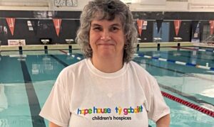 Nantwich swimmer takes the plunge for charity challenge