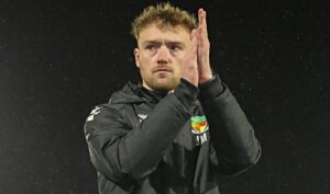 Full-time - Dabbers manager Jon Moran