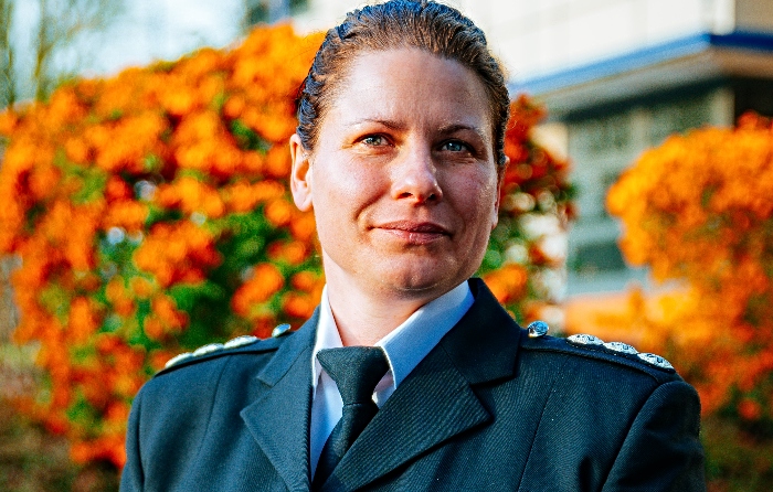 Hannah Caulfield - fire service medal