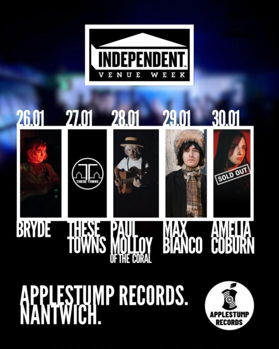 Independent Venue Week 2026 at Applestump Records
