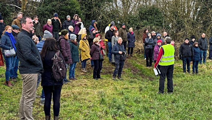 Publicity photo - guided walk to the original battlefields (1)