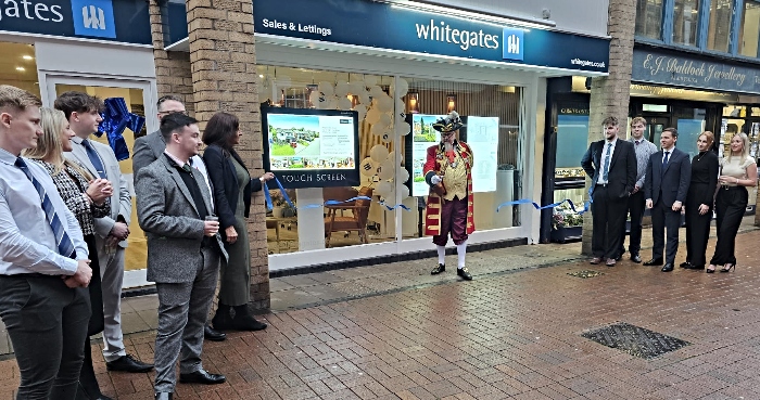 Ribbon cutting at new Whitegates on Pepper Street