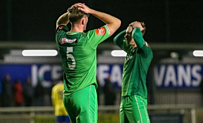 Second-half - Josh Langley rues a missed opportunity (1)
