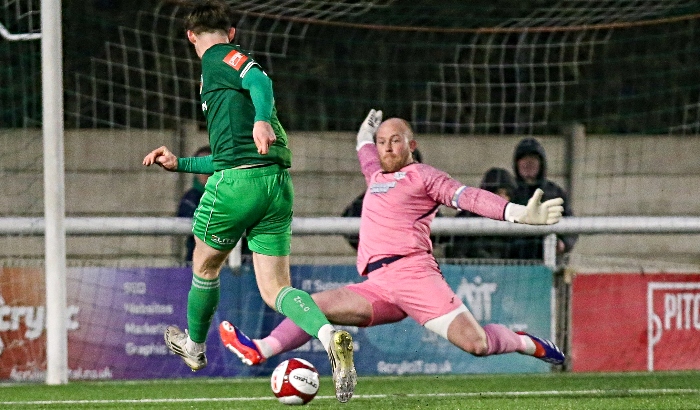 Second-half - third Dabbers goal - Alex Panter (1)