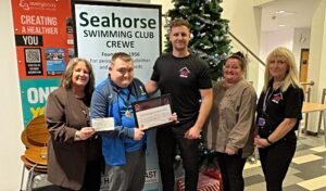 Nantwich swimmer completes English Channel challenge for charity