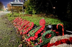 Christmas tributes grow at roadside memorial for Josh Stockton