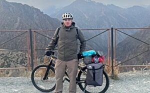Nantwich man completes solo 11,000km cycle ride to China for charity