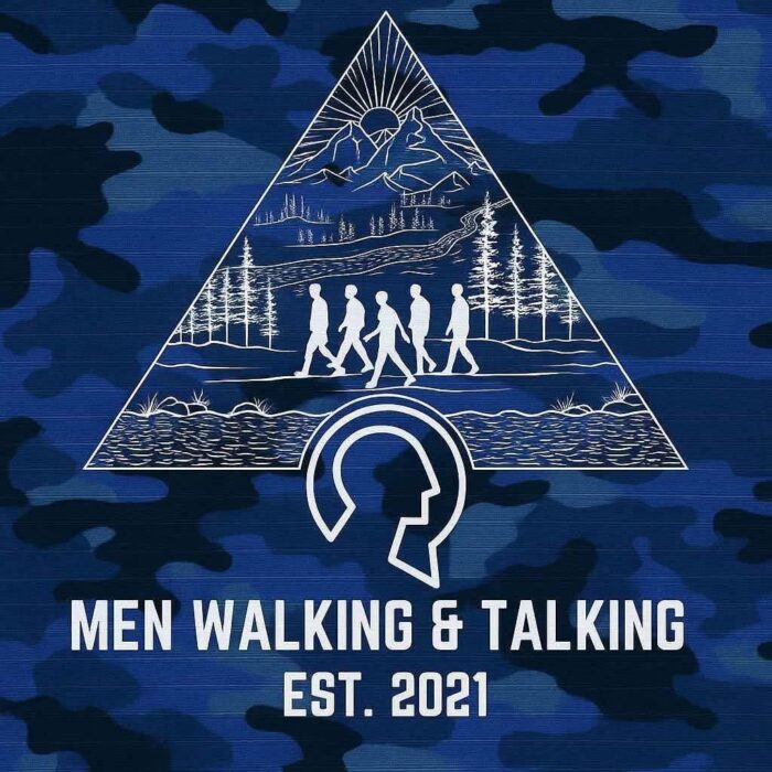 ‘Men Walking and Talking’ - national logo
