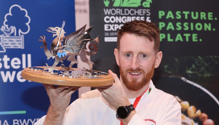 Dion-Wyn Jones - chef winner