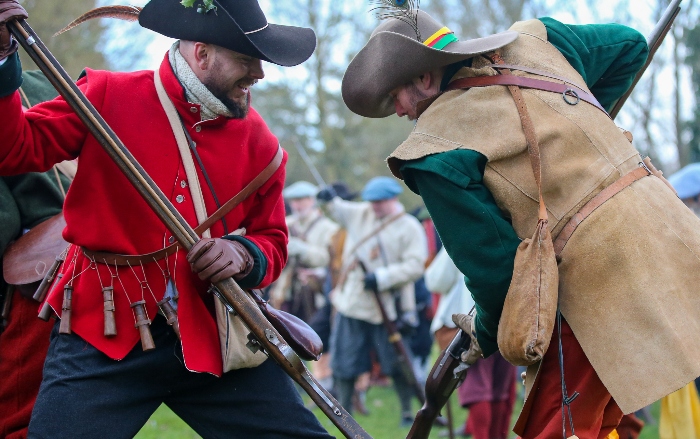 Musketeers in close combat on Mill Island (1)
