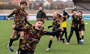 Football treat for youngsters as Nantwich stages festive tournament