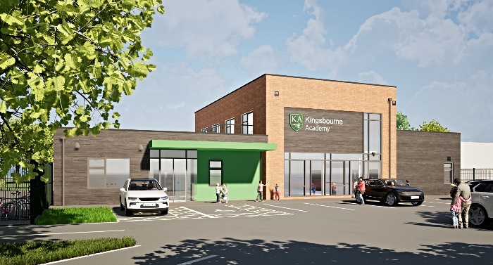 New Kingsbourne Academy school in Nantwich