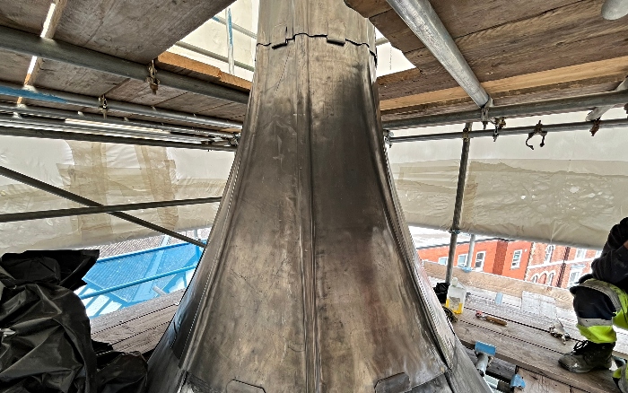 New Lead Cone - flagpole