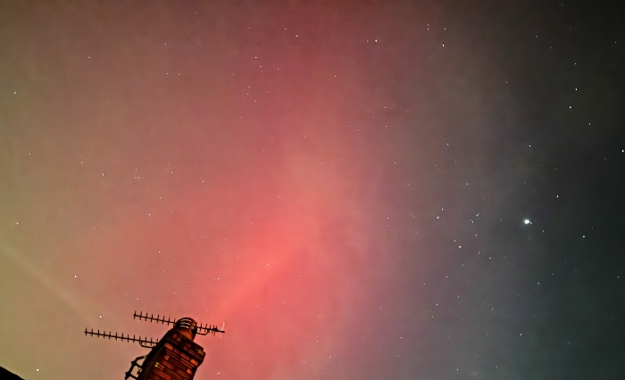 Northern Lights viewed from Wistaston - 19th Jan 2026 (2) (1)